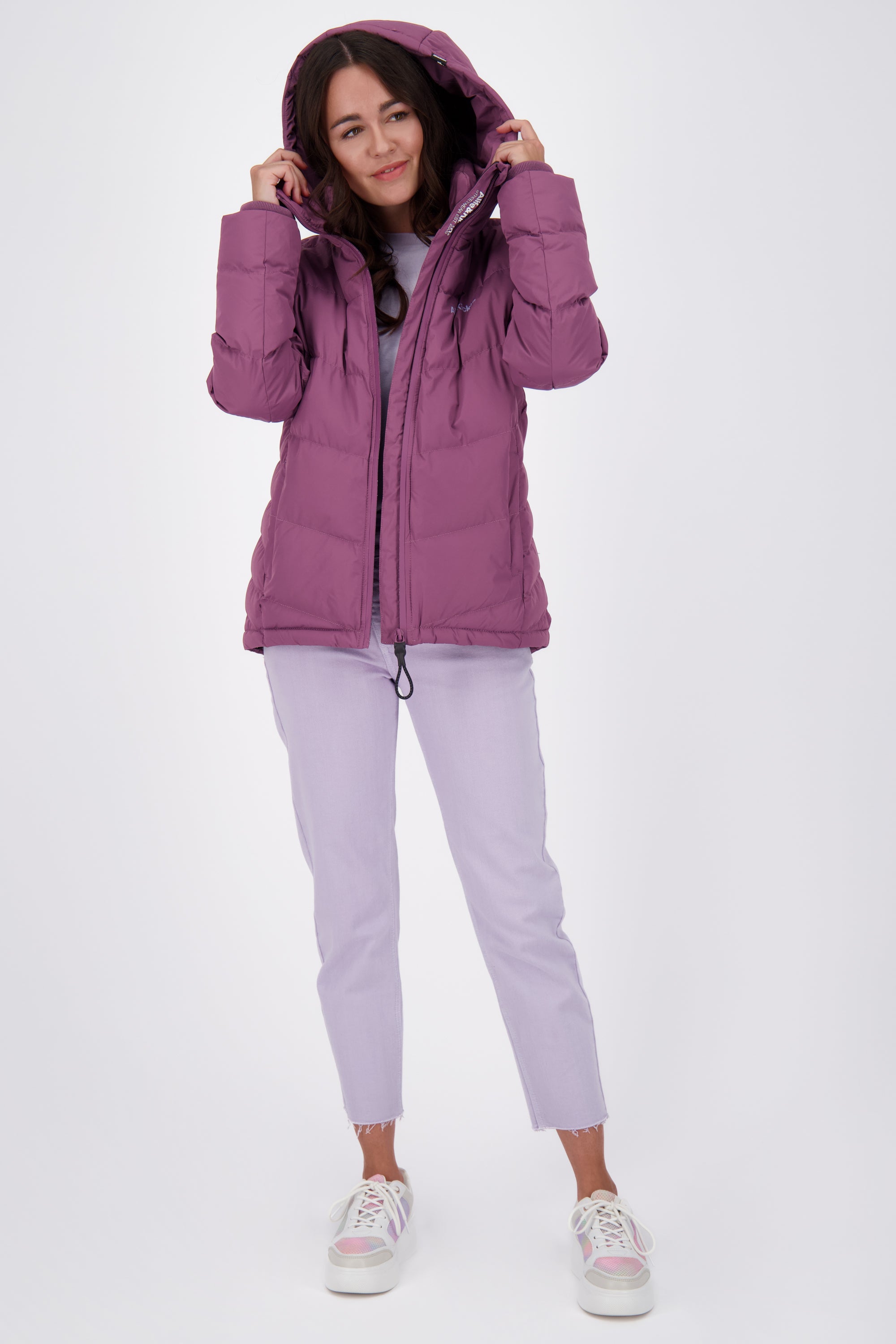 Trendige Steppjacke Damen RaianaAK A - der ideale Begleiter Violett