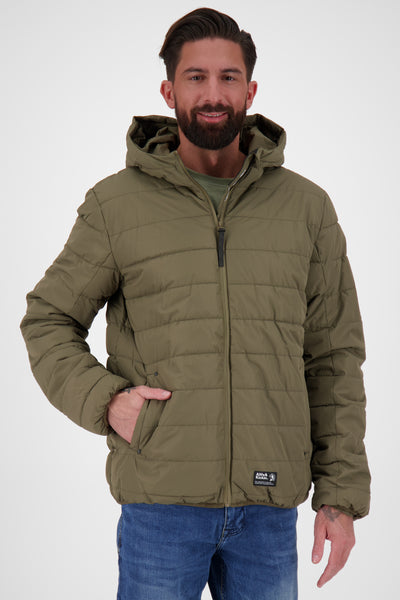 Sportliche Herrenjacke Mr WhiteAK B - zuverlässiger Schutz bei Wind und Wetter Dunkelgrün