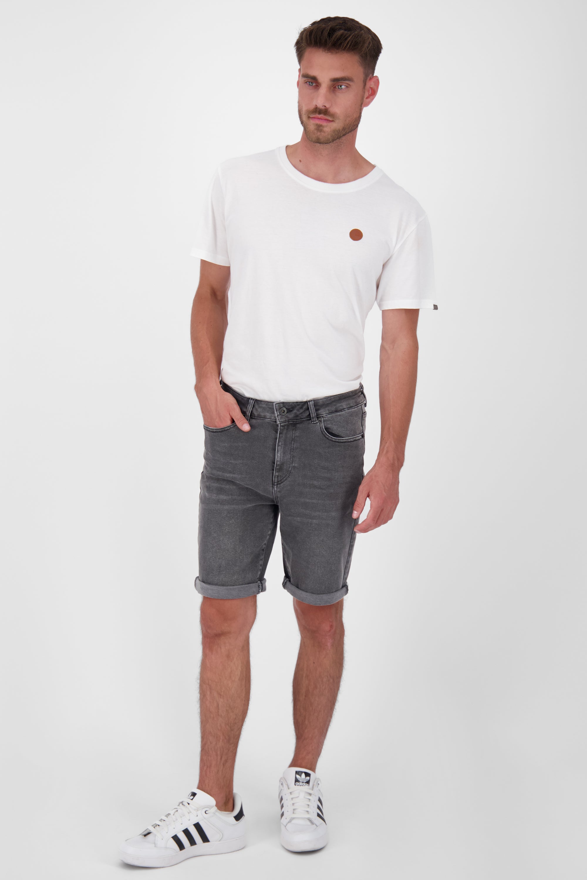 MorganAK DNM A Jeansshorts für Herren Grau