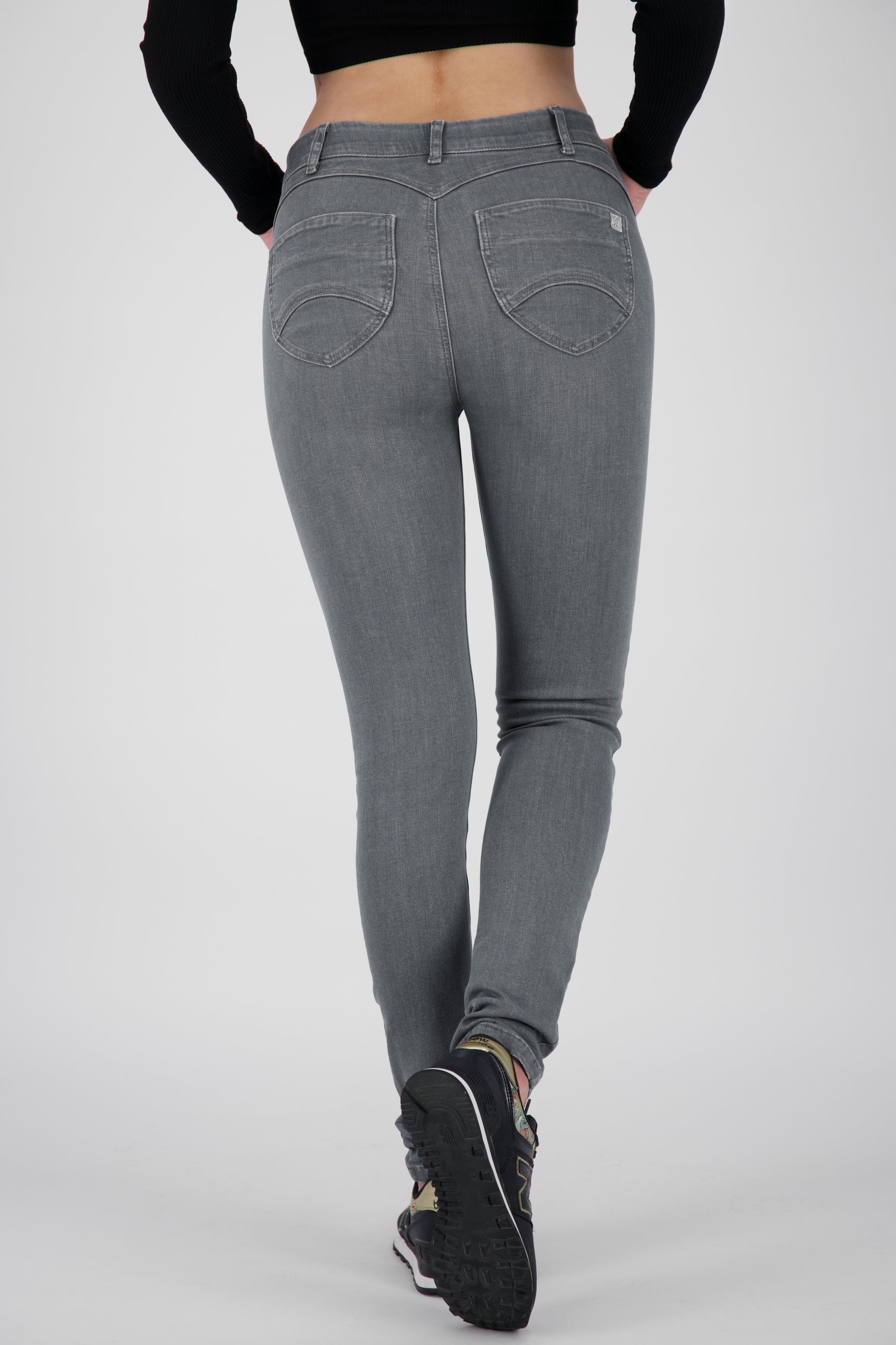 Trendige Damenjeans - ChelseaAK B Skinny Jeans Grau