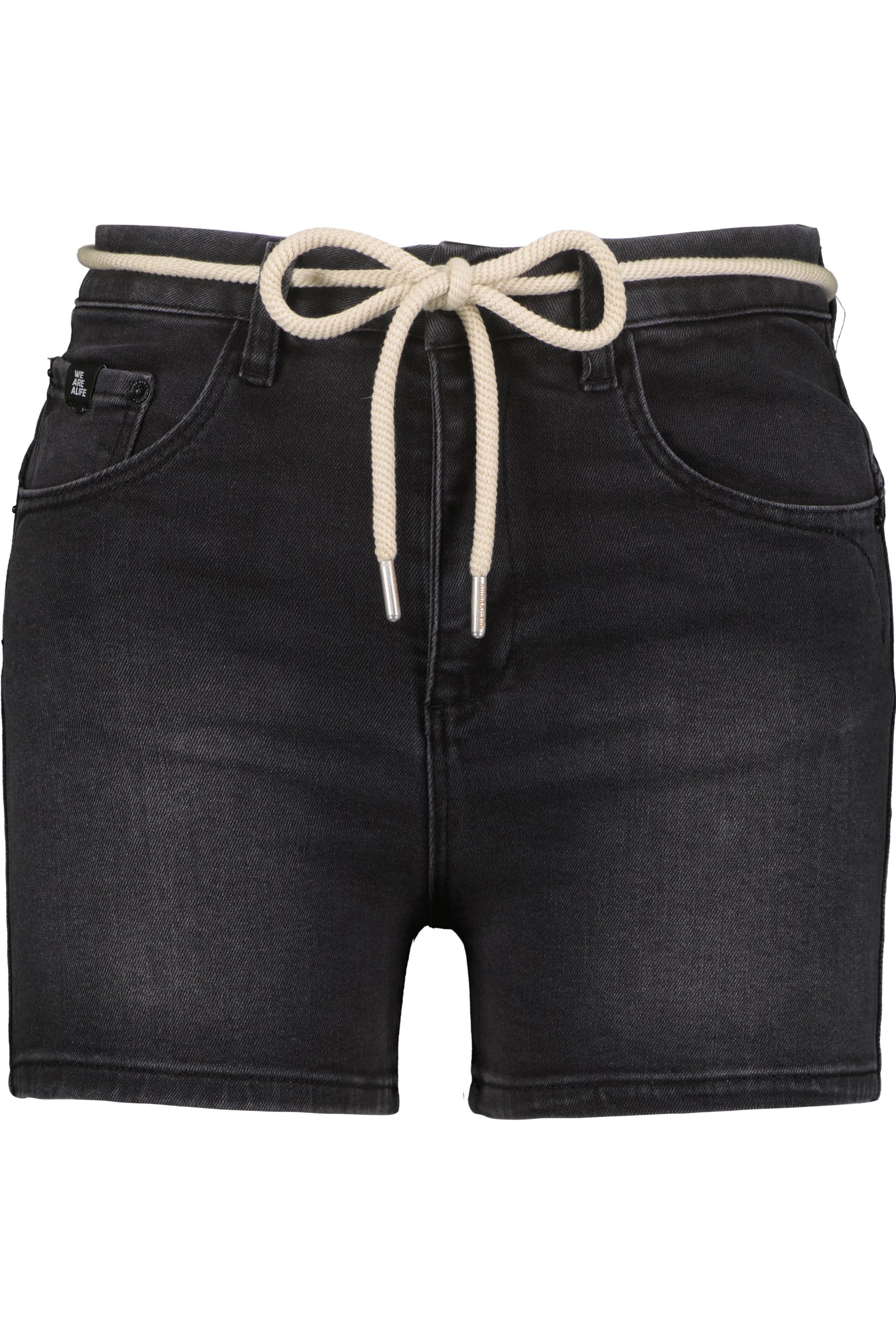 JanaAK DNM Q - Lässige Jeans Shorts für Damen Schwarz