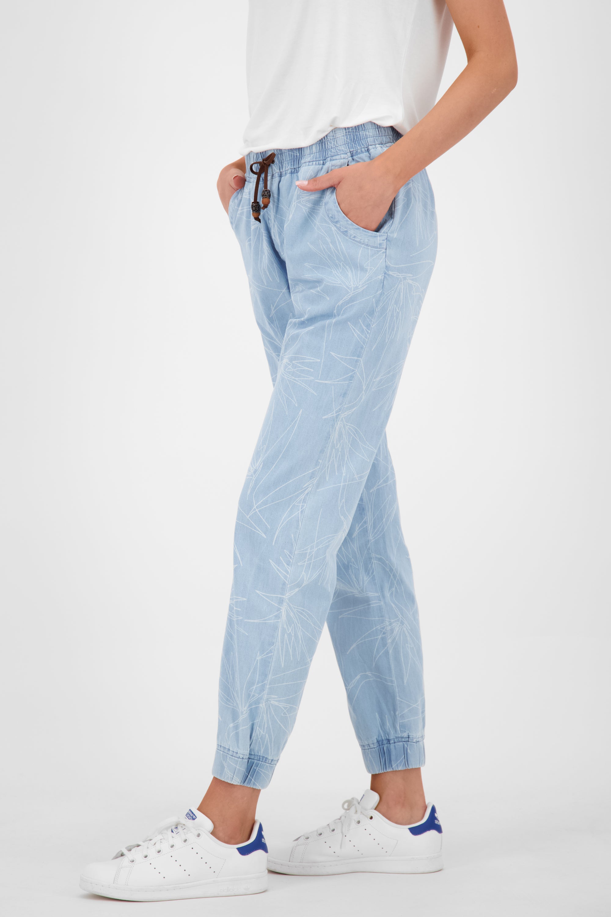 Sommerliche Hose - AliciaAK DNM B für Damen Hellblau