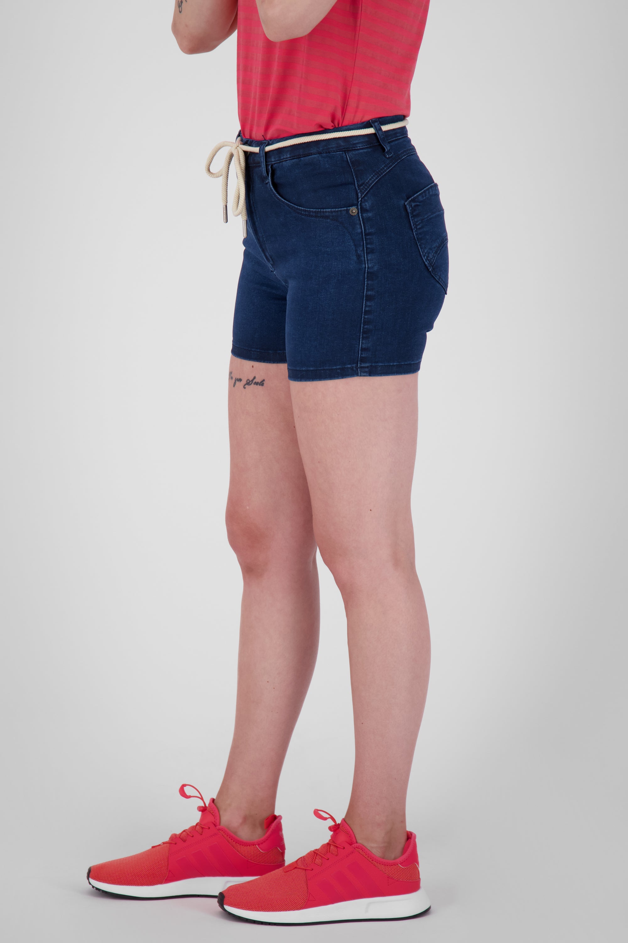 Modische Damen Shorts JanaAK DNM A Dunkelblau