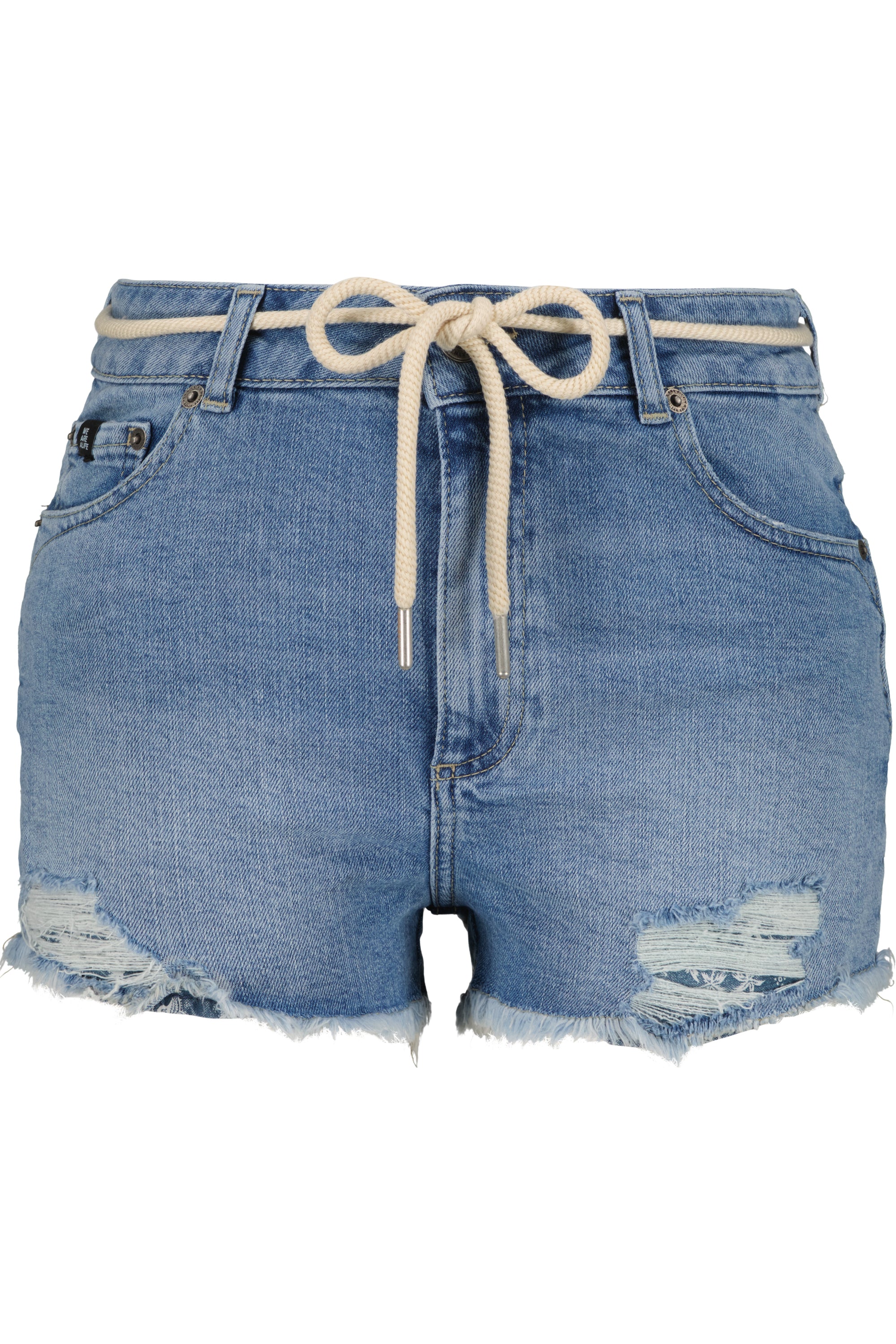 Stylische Hotpants: LatoyaAK DNM A für Frauen Hellblau
