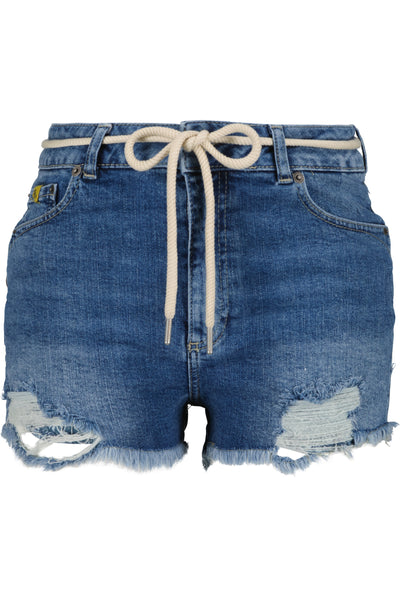 Stylische Hotpants: LatoyaAK DNM A für Frauen Dunkelblau