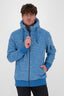 Die sportliche Fleecejacke EliasAK F von Alife and Kickin für Herren Blau