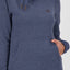 Damen Kapuzensweatshirt SarahAK A in tollen Farben Dunkelblau