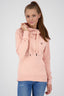 SarahAK A Hoodie Damen mit Kapuze Rosa