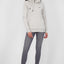 Gemustertes Highlight: Alife and Kickin SarahAK B Damen Kapuzenpullover Grau