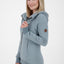 Cooler Look mit der Damensweatjacke YasminAK A Grau