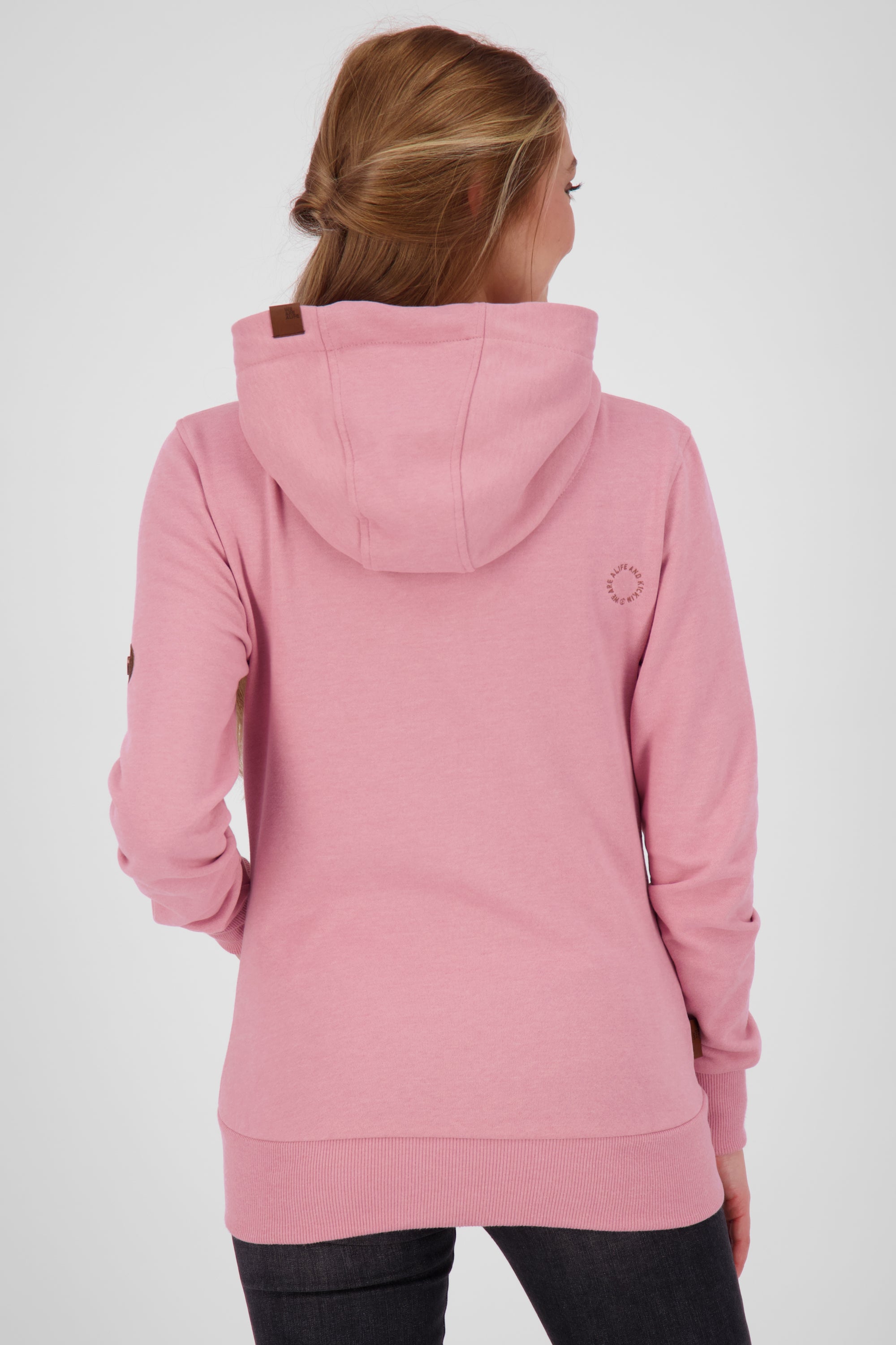 YasminAK A Hooded Sweat Jacket Rosa