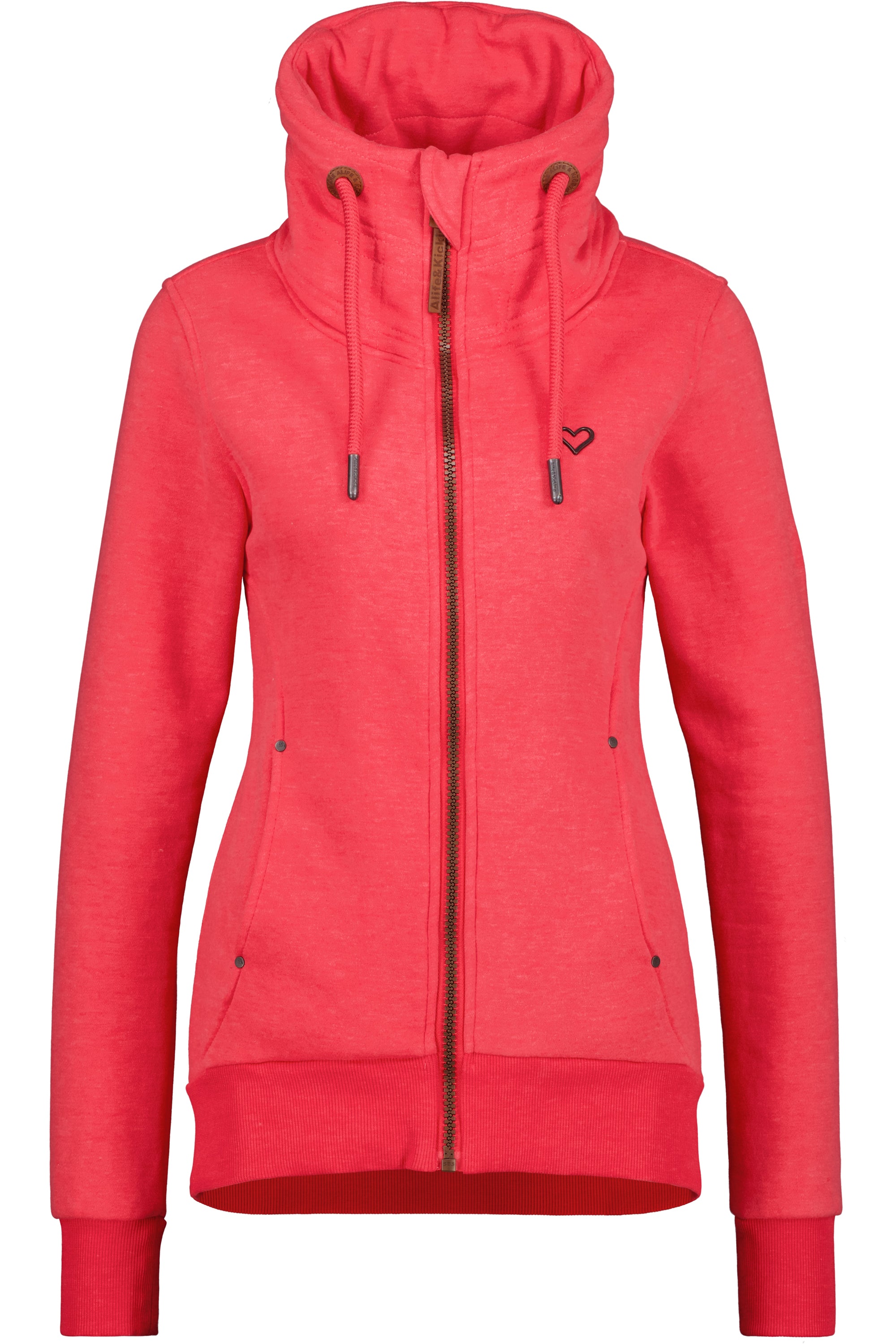 Sommerlicher Style Sweatjacke VivianAK A Damen Rot