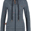 Trendige Sweatjacke Damen VivianAK B Dunkelblau
