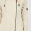 Komfortable Damen-Sweatjacke mit Kapuze MaryAK A Beige