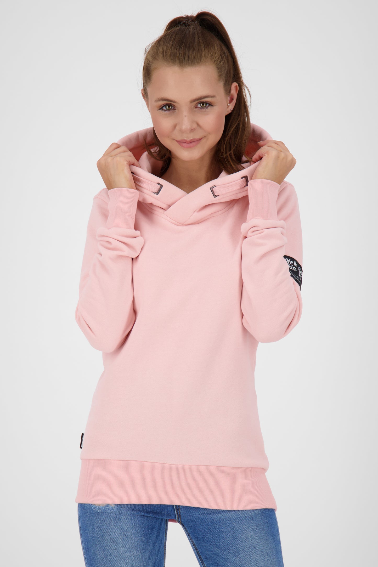 SarinaAK Sweatshirt für Damen - Sportlicher Look und ultimativer Komfort Rosa