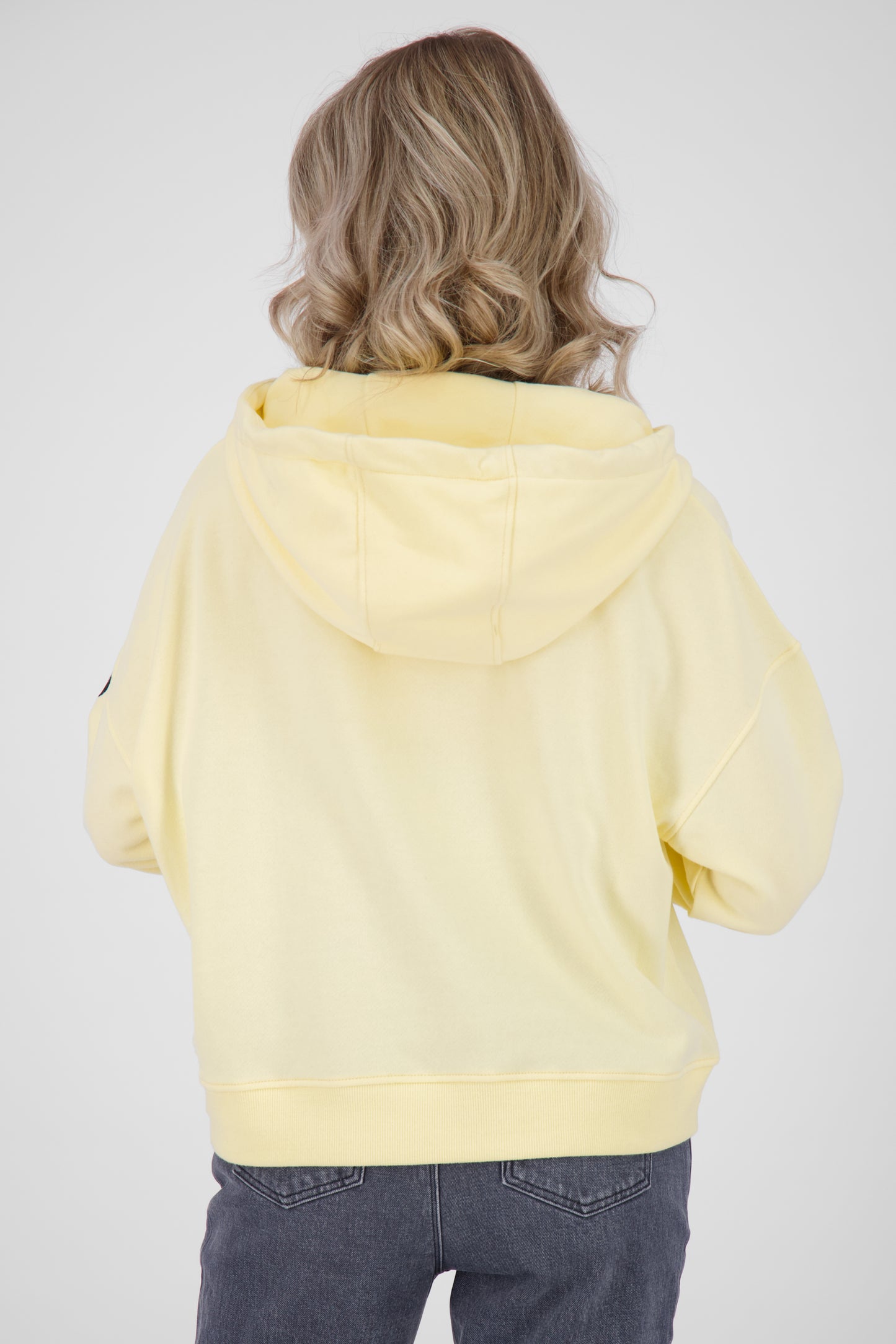 Damen Sweatshirt JessyAK A Oversize Gelb