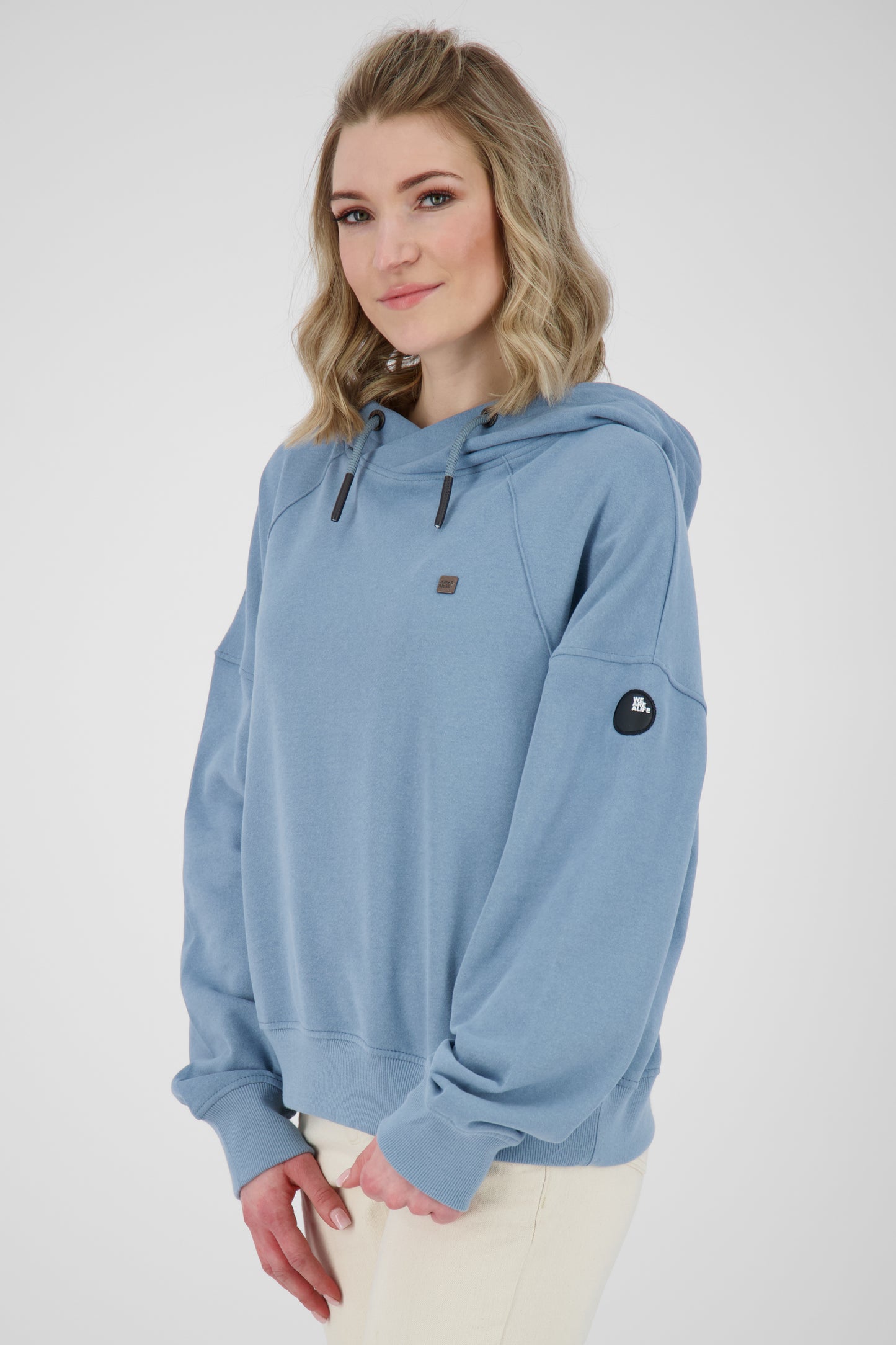 Damen Sweatshirt JessyAK A Oversize Hellblau