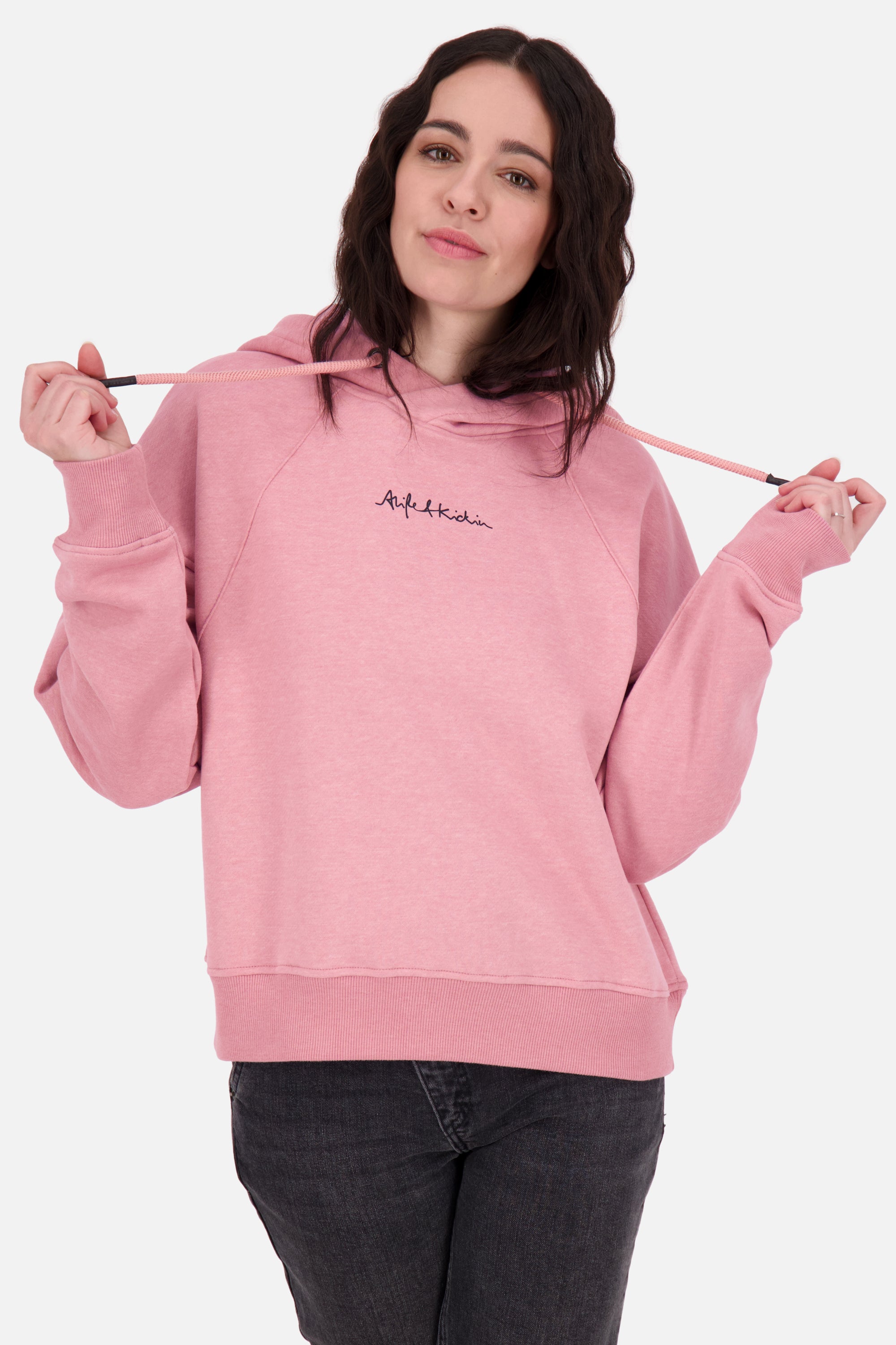 Damen Kapuzensweatshirt JessyAK A Rosa