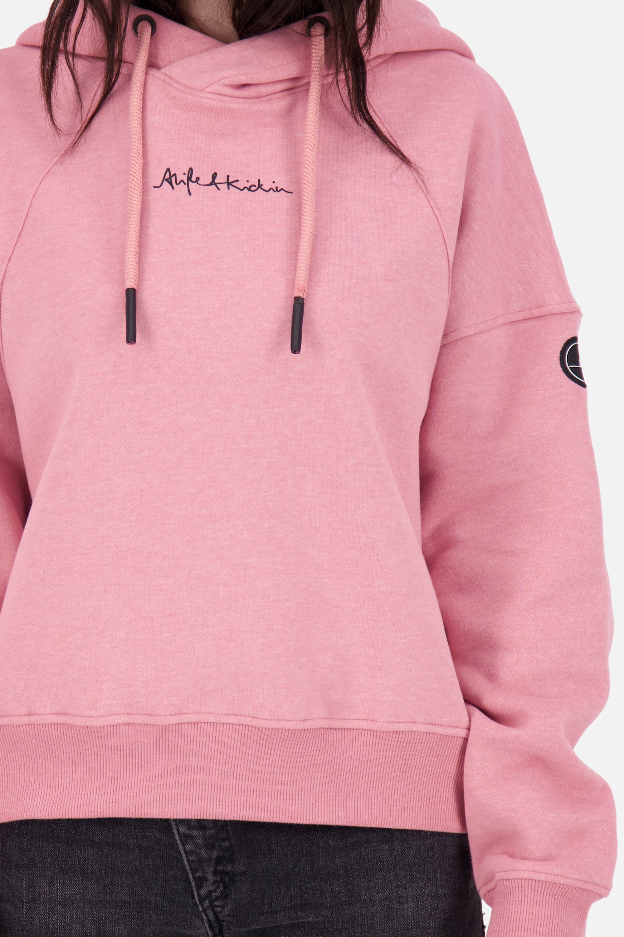 Damen Kapuzensweatshirt JessyAK A Rosa