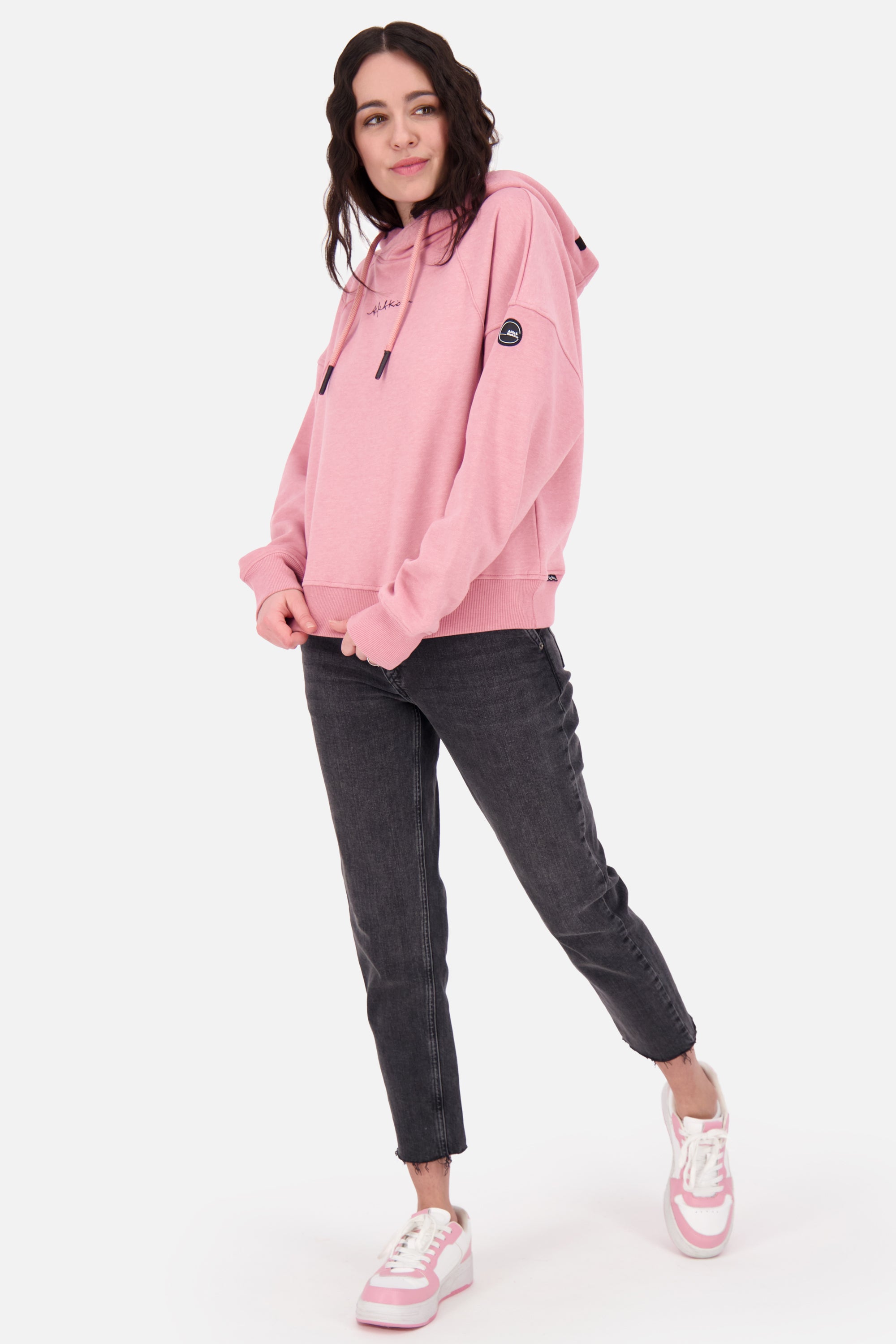 Damen Kapuzensweatshirt JessyAK A Rosa