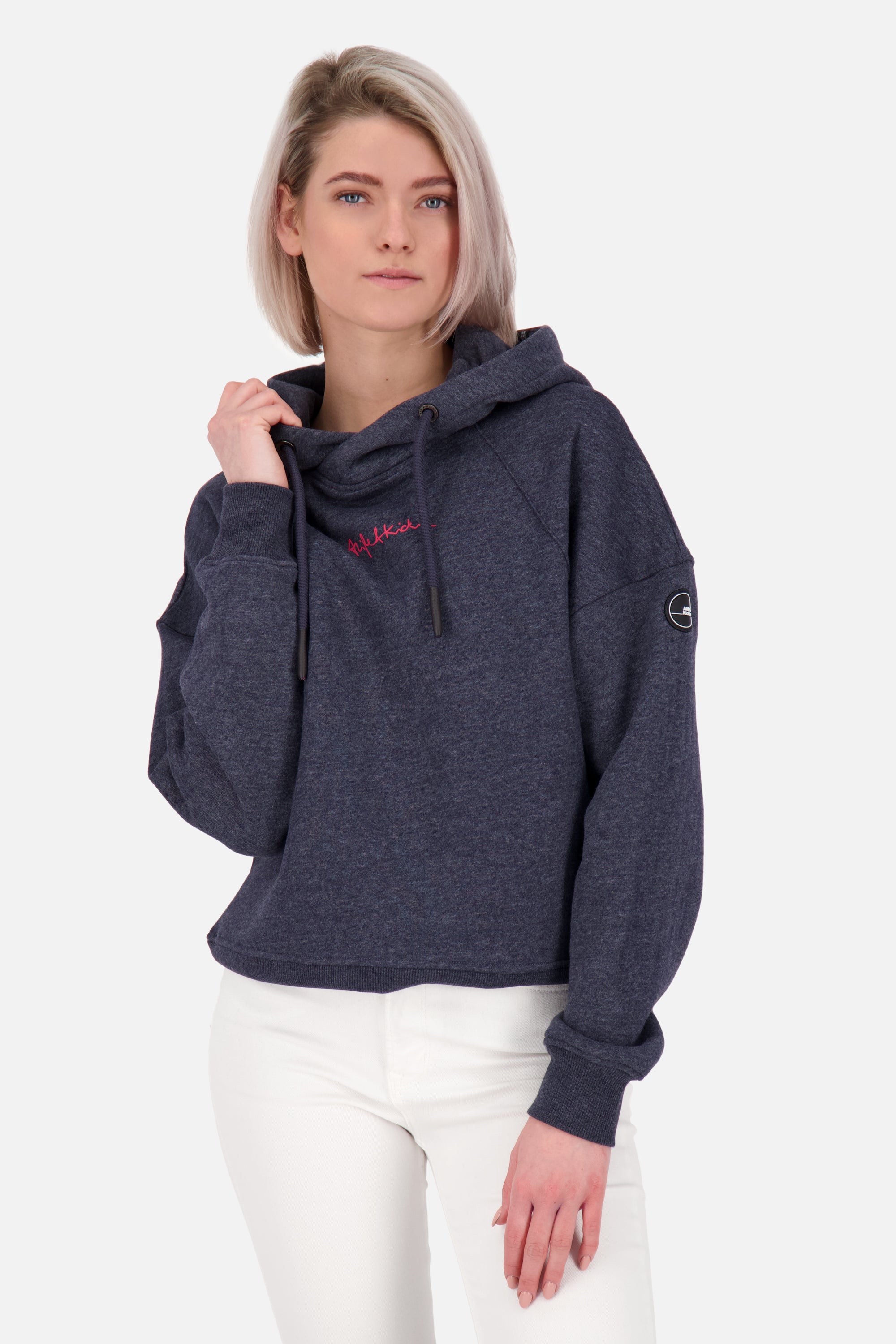 Damen Kapuzensweatshirt JessyAK A Dunkelblau