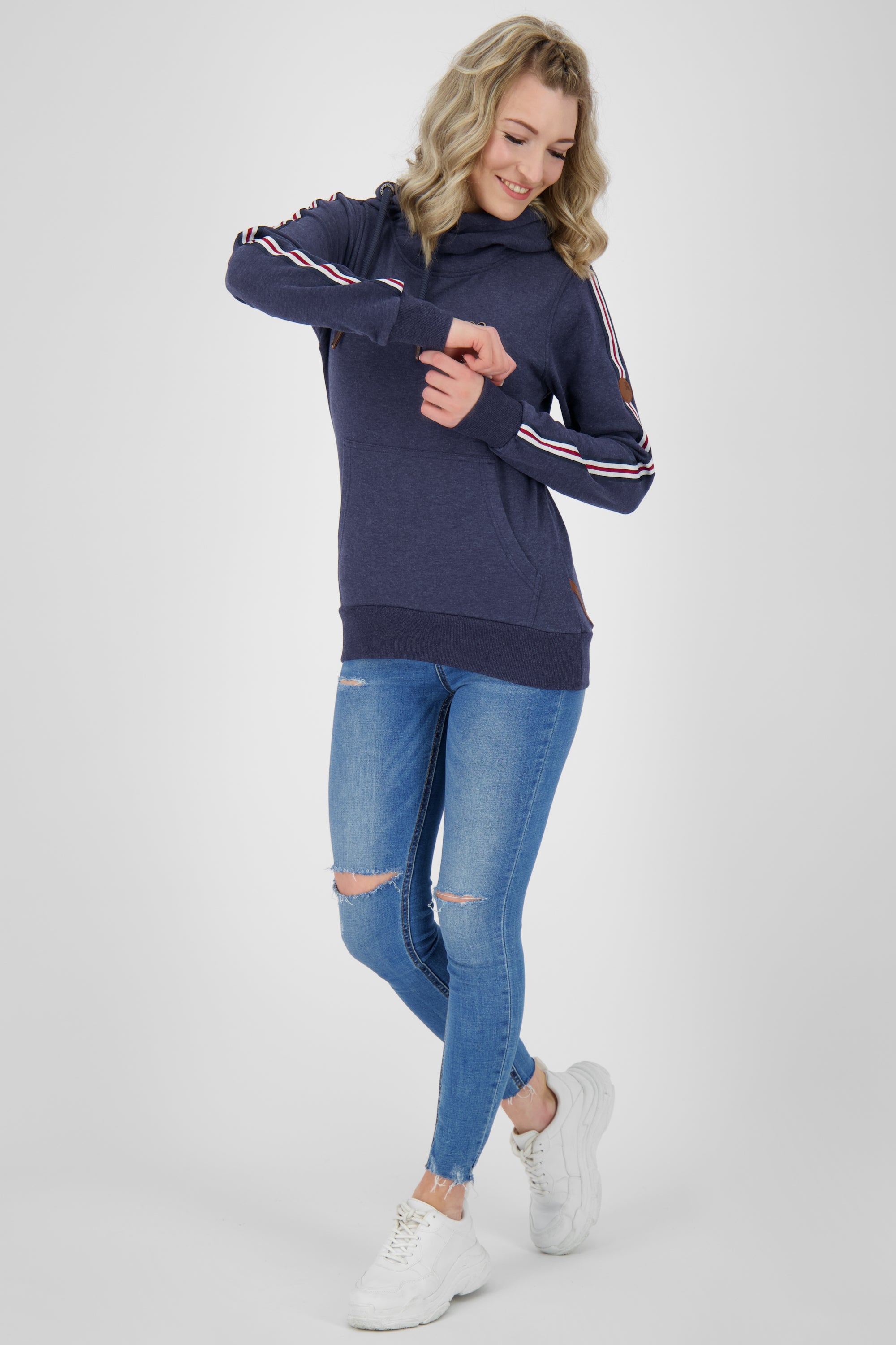 Streatwear-Hoodie SarahAK D Damen Dunkelblau