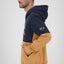 Kapuzensweatshirt OwenAK für Herren - Colorblocking Dunkelblau