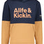 Kapuzensweatshirt OwenAK für Herren - Colorblocking Dunkelblau