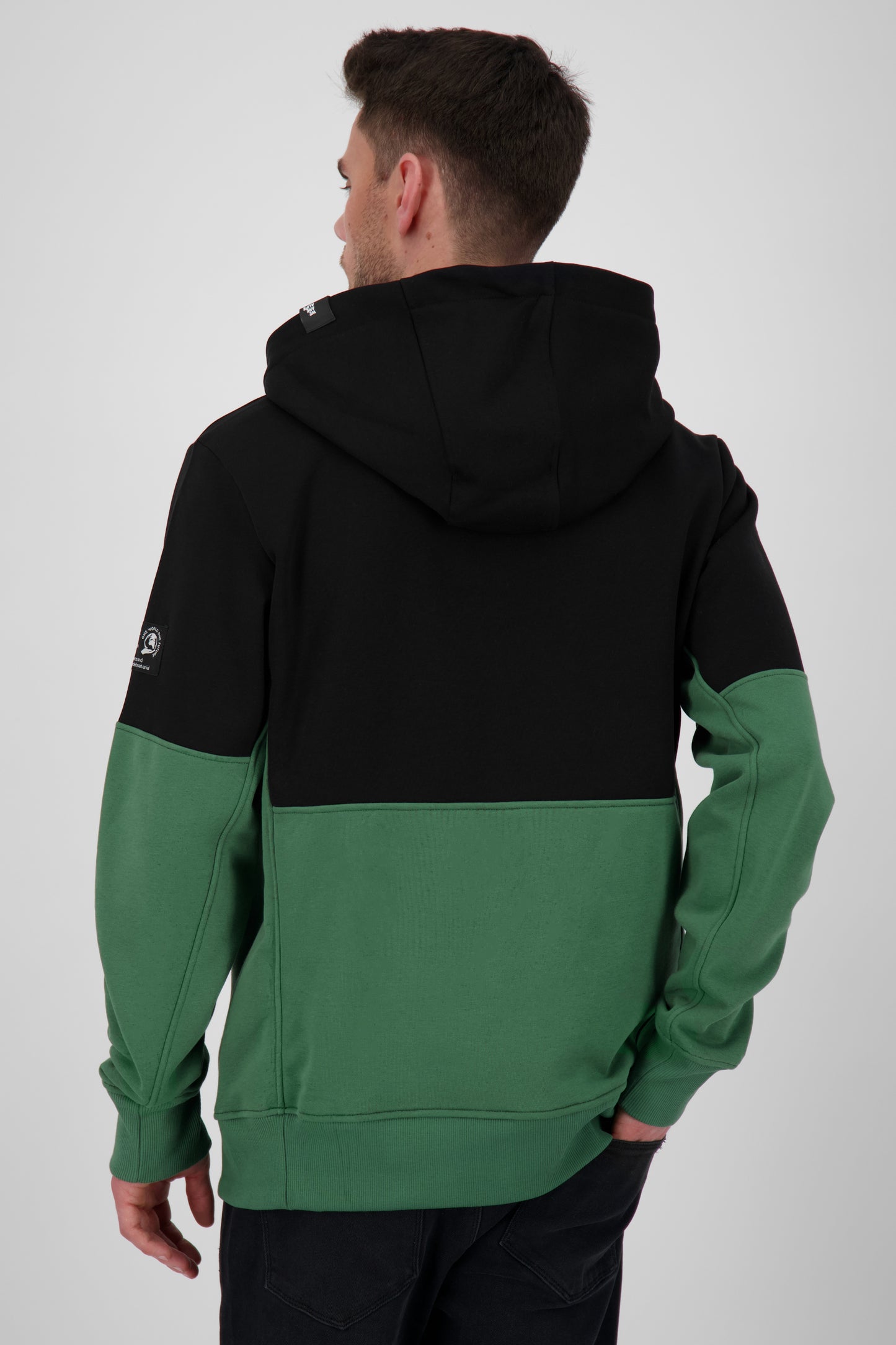Kapuzensweatshirt OwenAK für Herren - Colorblocking Schwarz