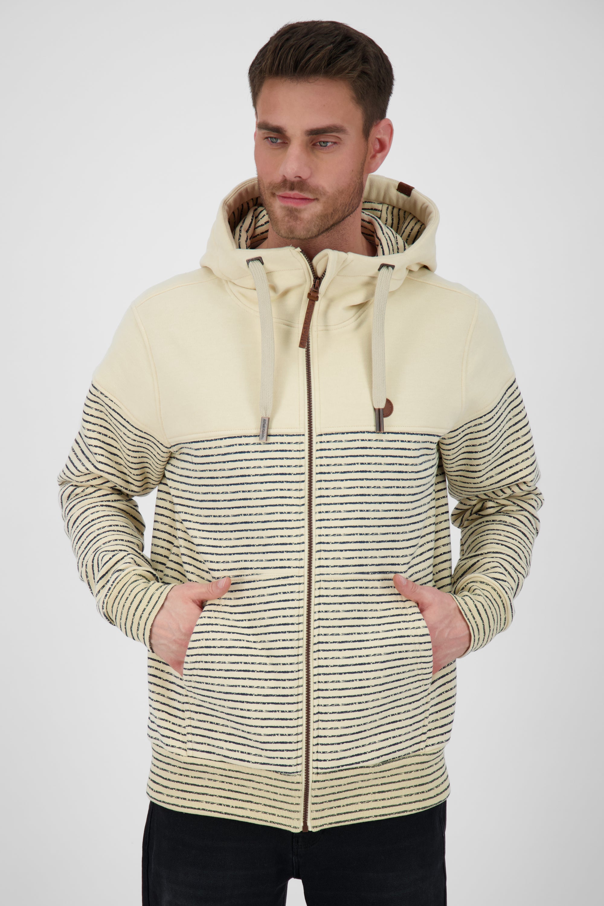 HurricaneAK B Sweatjacke Herren  Beige