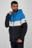 Trendiges Sweatjacket KingsleyAK A mit Colourblocking Blau