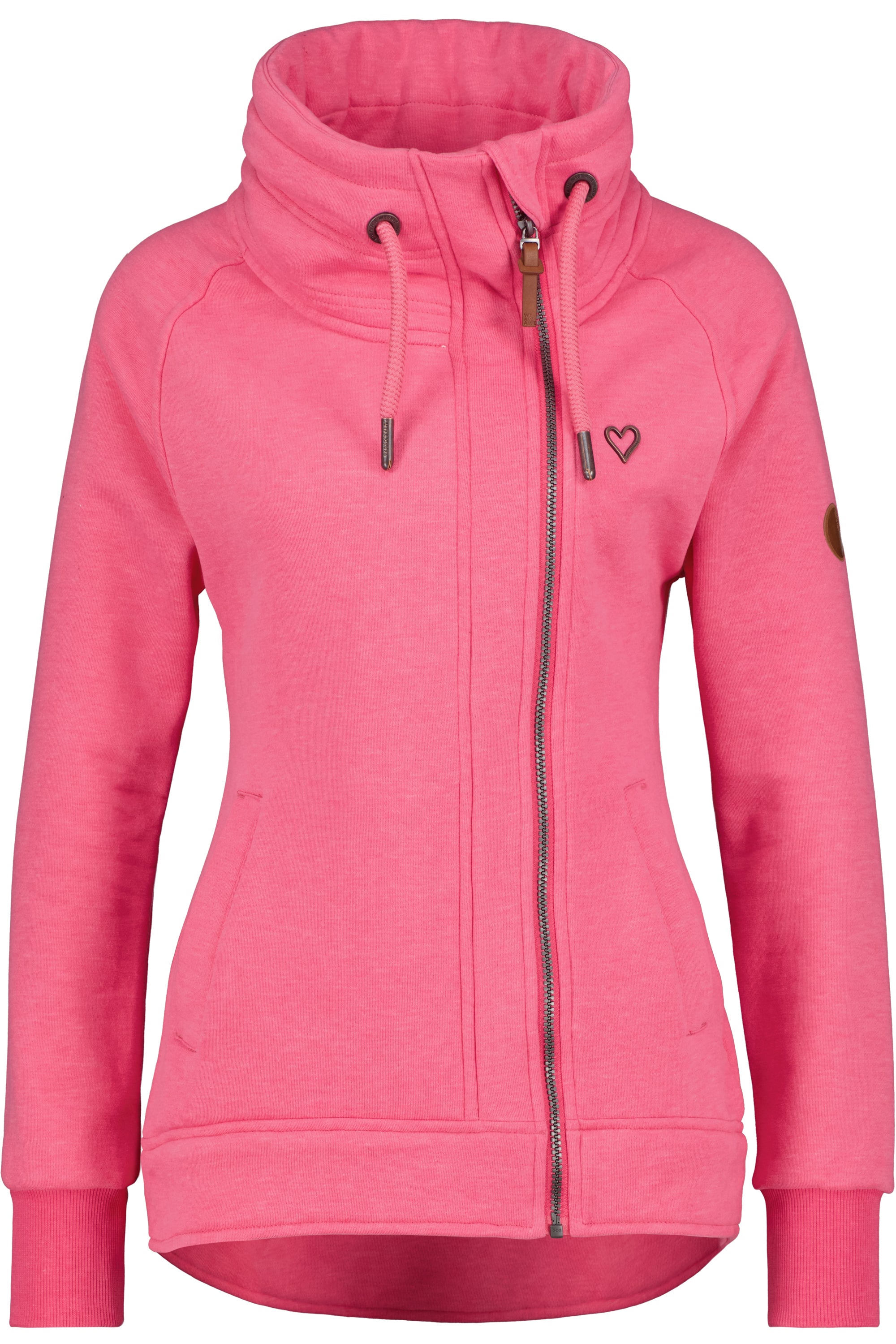 Kuschelig weiche Sweatjacke MerylAK für Damen Pink