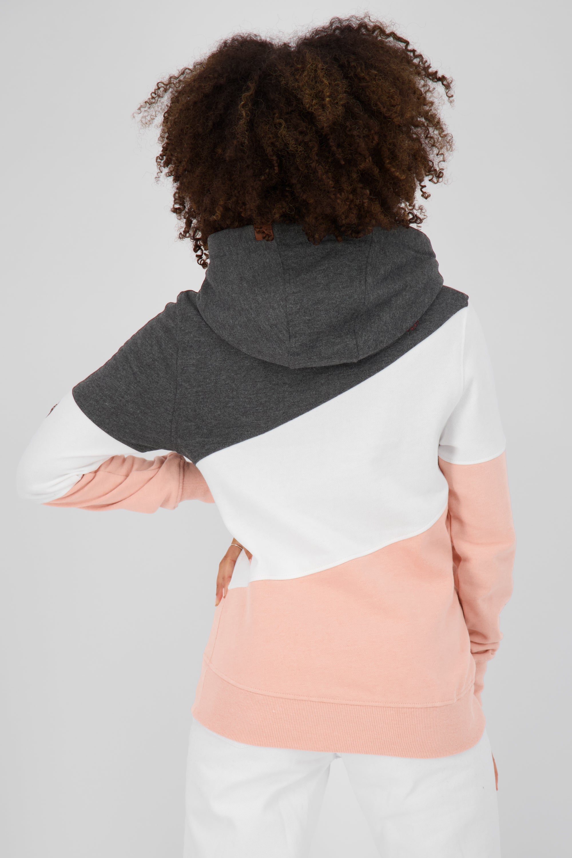 Lässiges Kapuzensweatshirt StacyAK A für Damen Schwarz