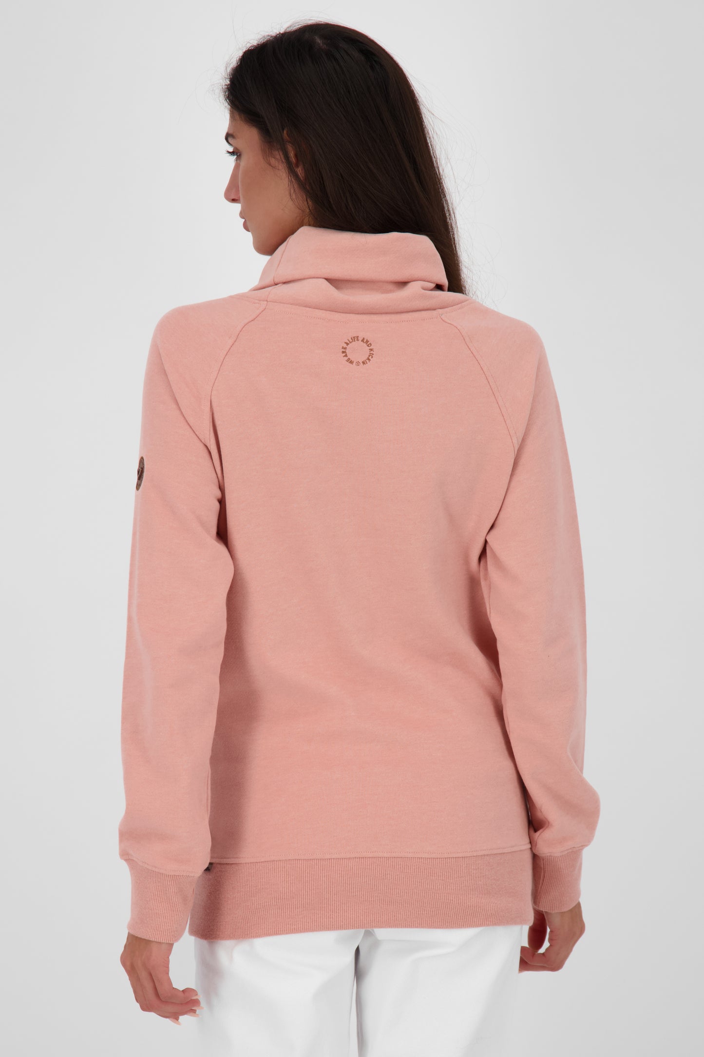 Hochwertiger Damen Sweatpullover BeaAK A Rosa