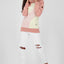 Hochwertiger Damen Sweatpullover BeaAK A Rosa
