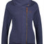 Damen Zip-Jacke MerteAK A - Komfort und Trend in Einem Dunkelblau
