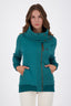 Damen Zip-Jacke MerteAK A - Komfort und Trend in Einem Dunkelgrün