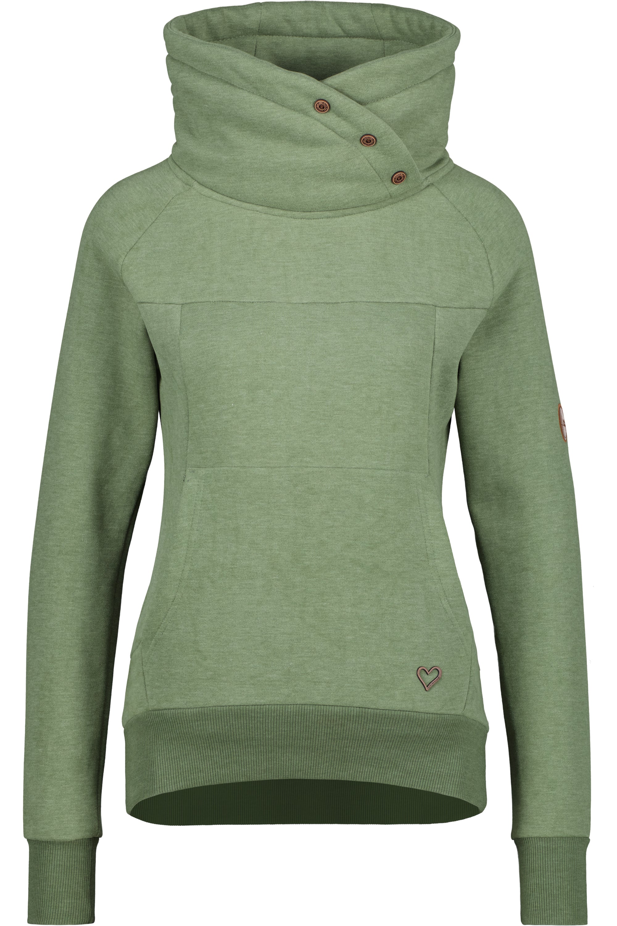 VioletAK A Stylishes Damen-Sweatshirt für das ganze Jahr Grün
