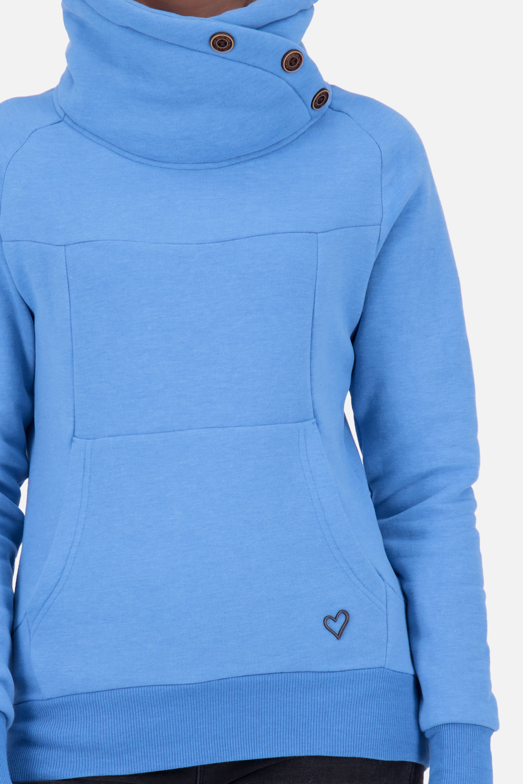 Damen Sweatshirt VioletAK A zum wohlfühlen Blau