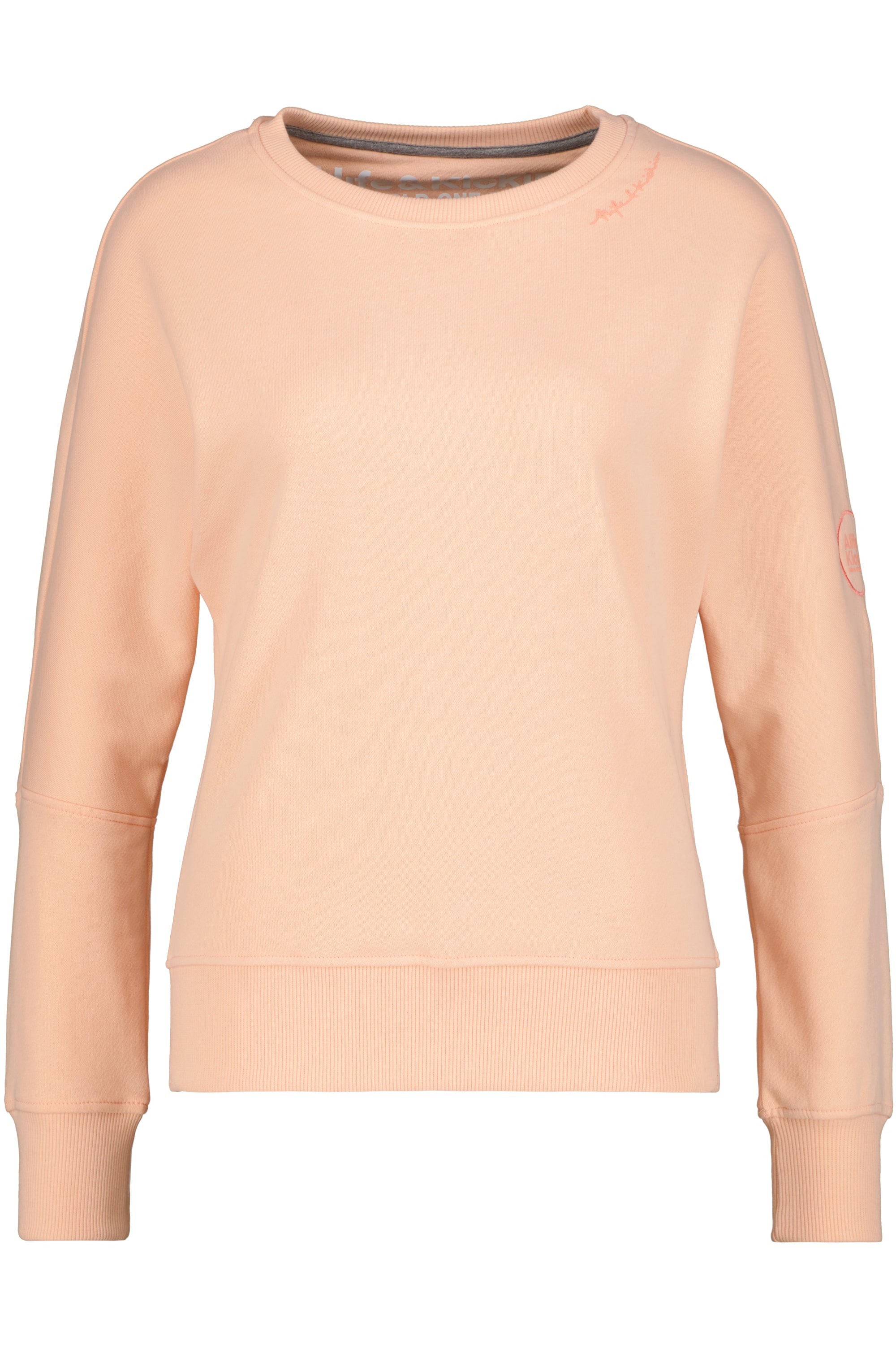 DalaAK A Damen Sweater-Lässig, farbenfroh, perfekt für den Alltag Orange