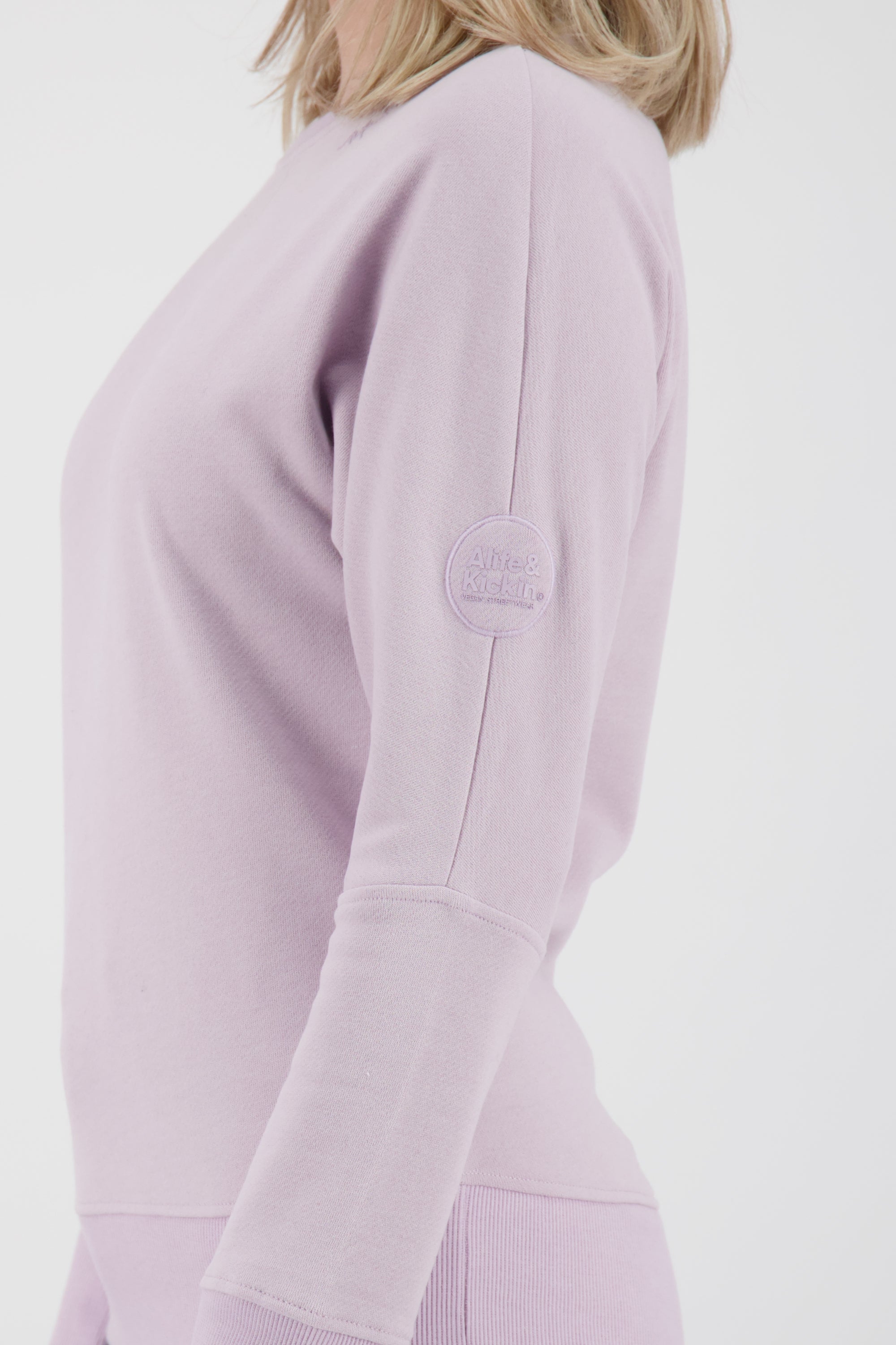 DalaAK A Damen Sweater-Lässig, farbenfroh, perfekt für den Alltag Violett