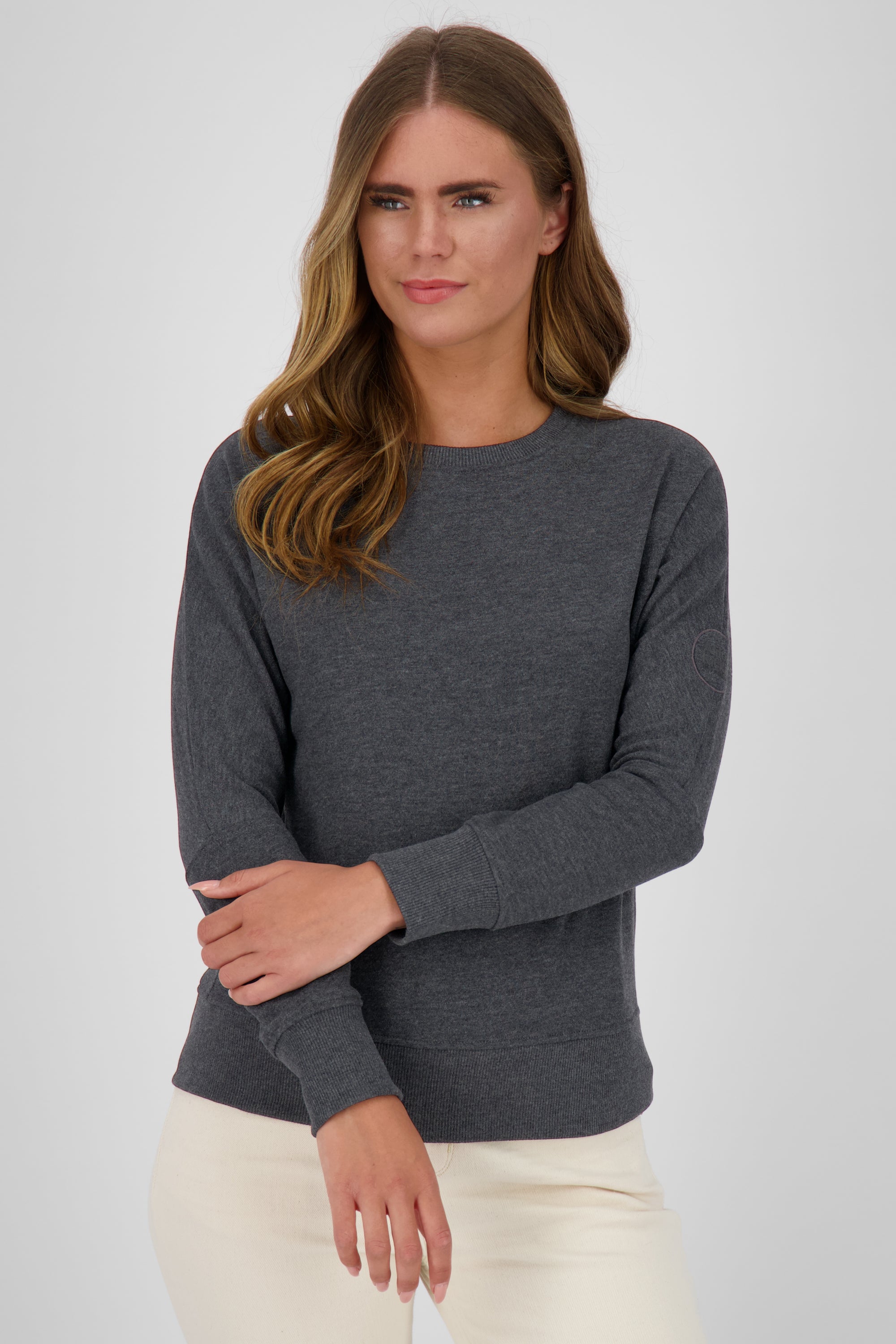 DalaAK A Damen Sweater-Lässig, farbenfroh, perfekt für den Alltag Schwarz