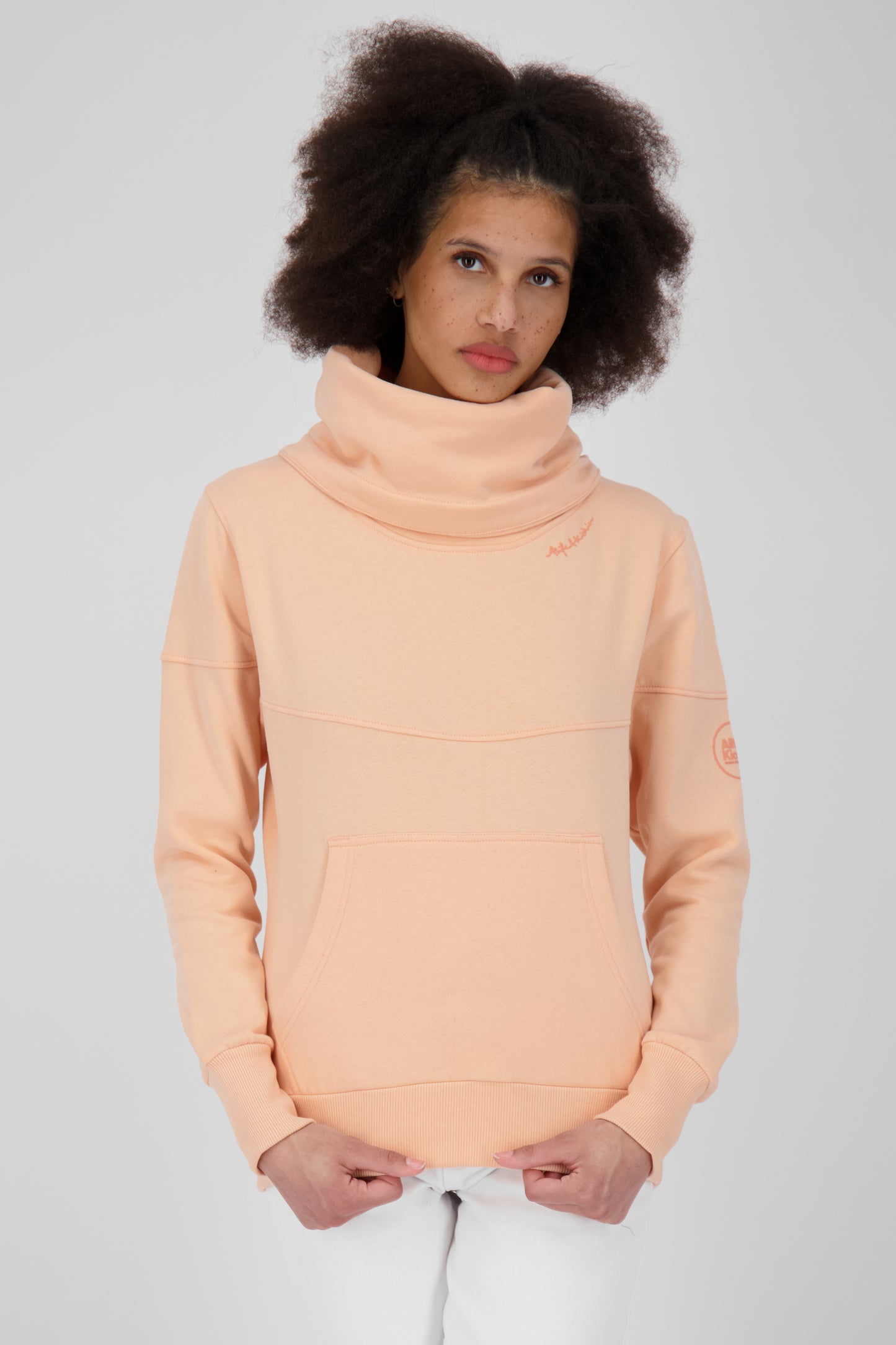 Casual-Evergreen Sweatshirt Damen SunsetAK A Orange