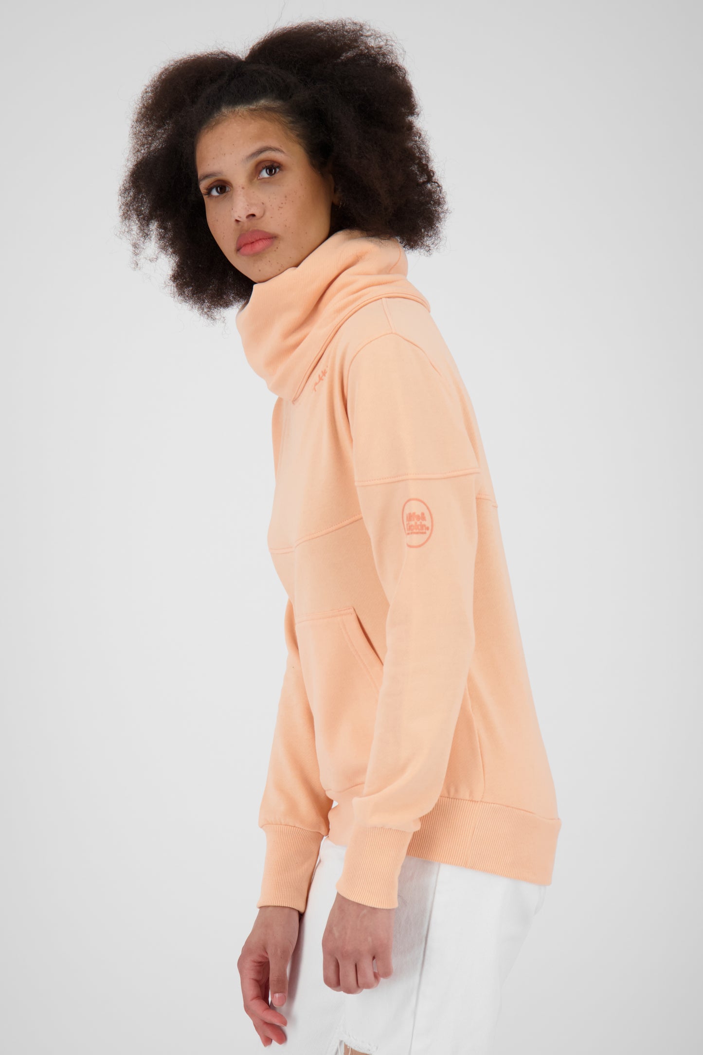 Casual-Evergreen Sweatshirt Damen SunsetAK A Orange