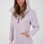 Lässige Damen Kapuzenjacke YasminaAK A - Frische Trendfarben Violett