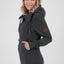 Damen Kapuzenjacke YasmaAK A - Hochwertiges Sweatmaterial und Komfort Schwarz