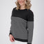Damenstrickpullover ValentinaAK Z - Weiche Strickqualität und lässiger Schnitt Schwarz