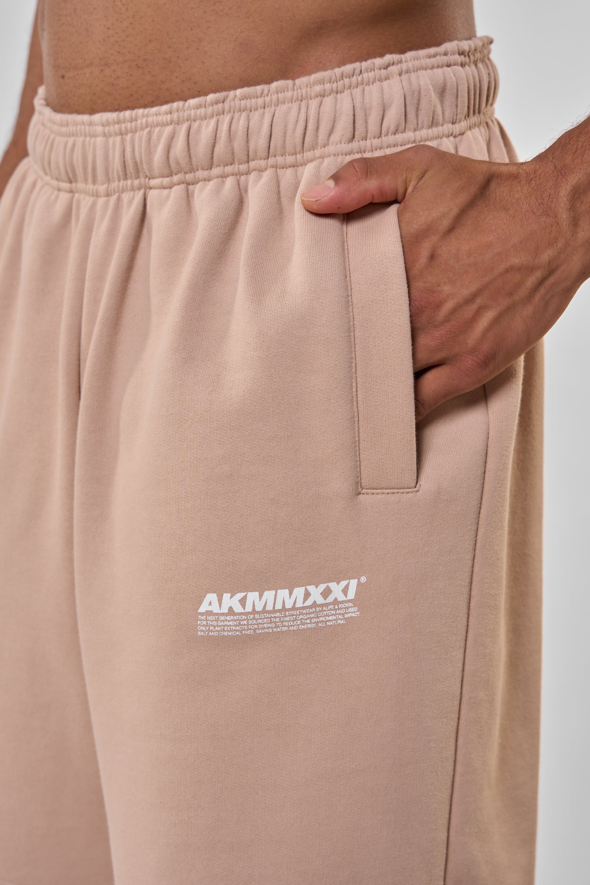 Unisex Sweatshorts MarsAK A - Lässiger Look für Damen & Herren Beige