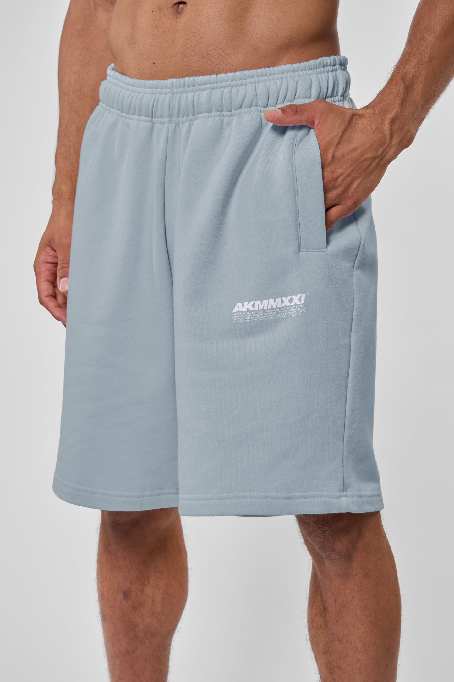 Unisex Sweatshorts MarsAK A - Lässiger Look für Damen & Herren Grau