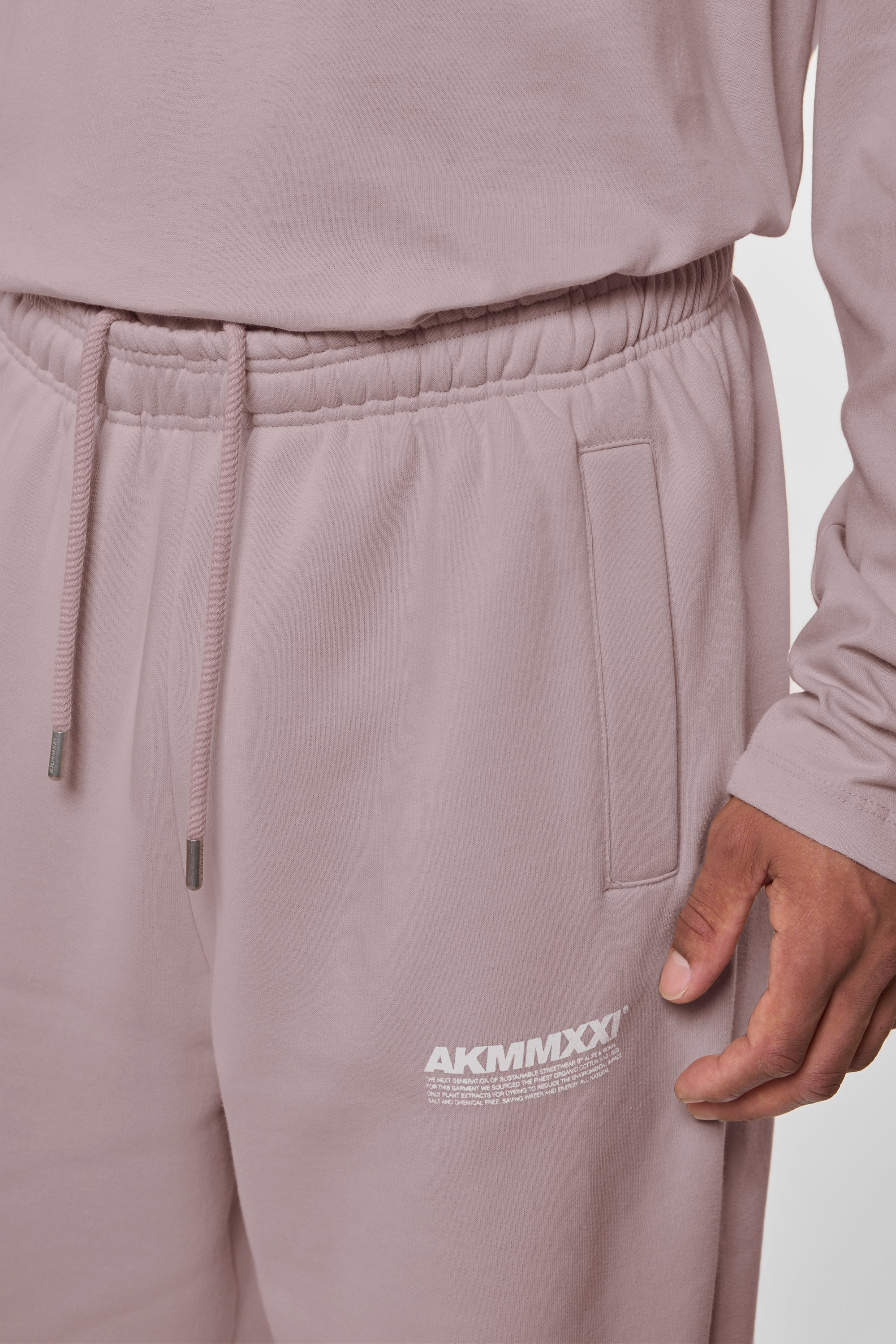 Nachhaltig produzierte Sweatpant PlutoAK A - der perfekte Begleiter für jeden Tag Rosa